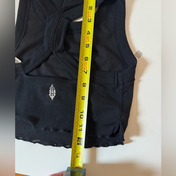 Free People Feels Like Summer Crop Black XS - Picture 11 of 12